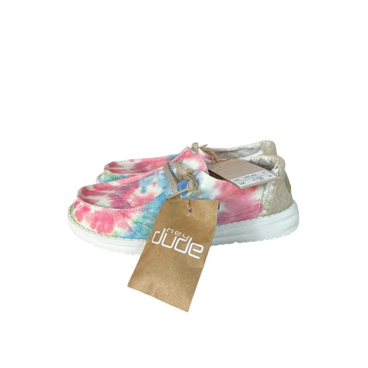 Women's Hey Dude Wendy Boho Mandala Tie Dye Shoes  121419863 Size 6 New W/Tags - Image 3
