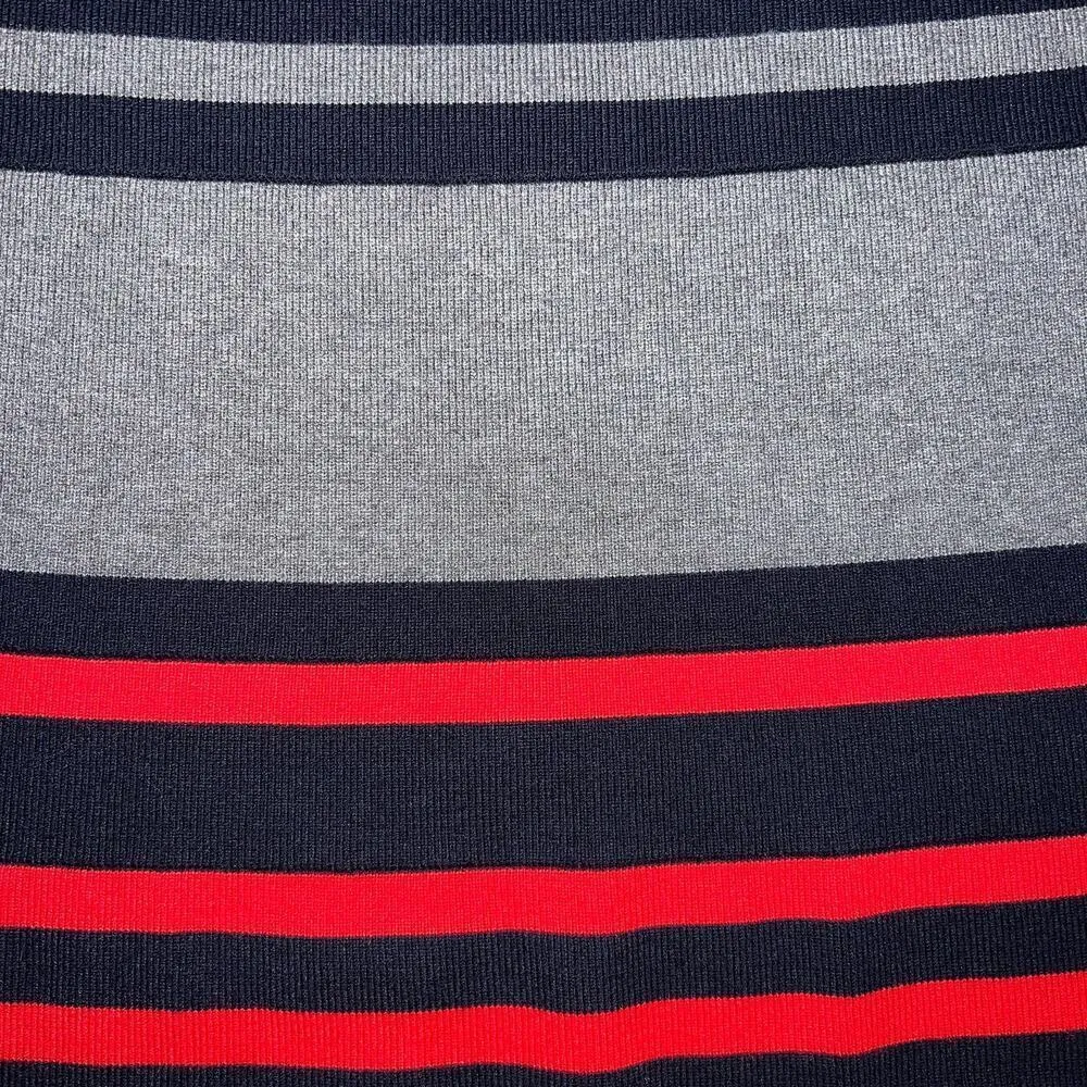 Ann Taylor LOFT Striped Sweater Skater A - Image 2