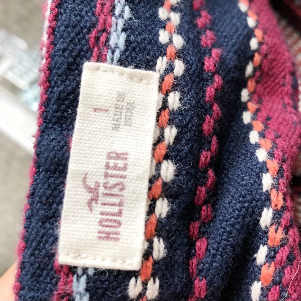 HOLLISTER | Colorful Striped Knit Mini Skirt - Image 6