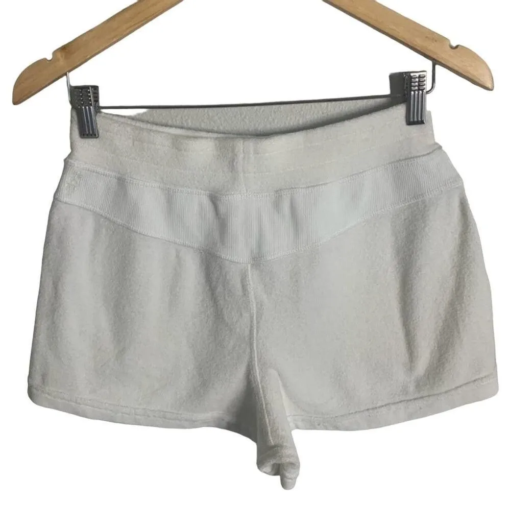 Free People Movement Radiant Terry Shorts Womens Size XS Cream White - Image 7