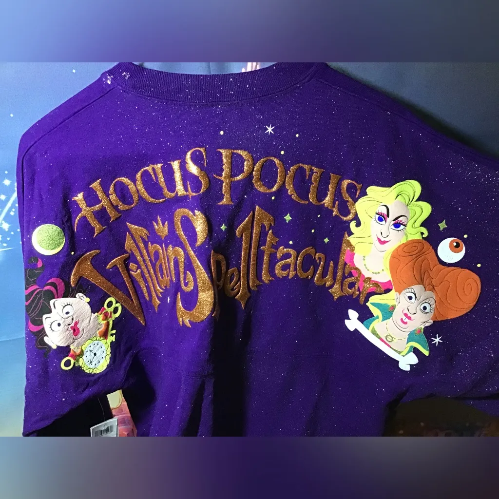 Disney parks hocus pocus villain spelltacular 2019 spirit jersey size XS -NEW - Image 4