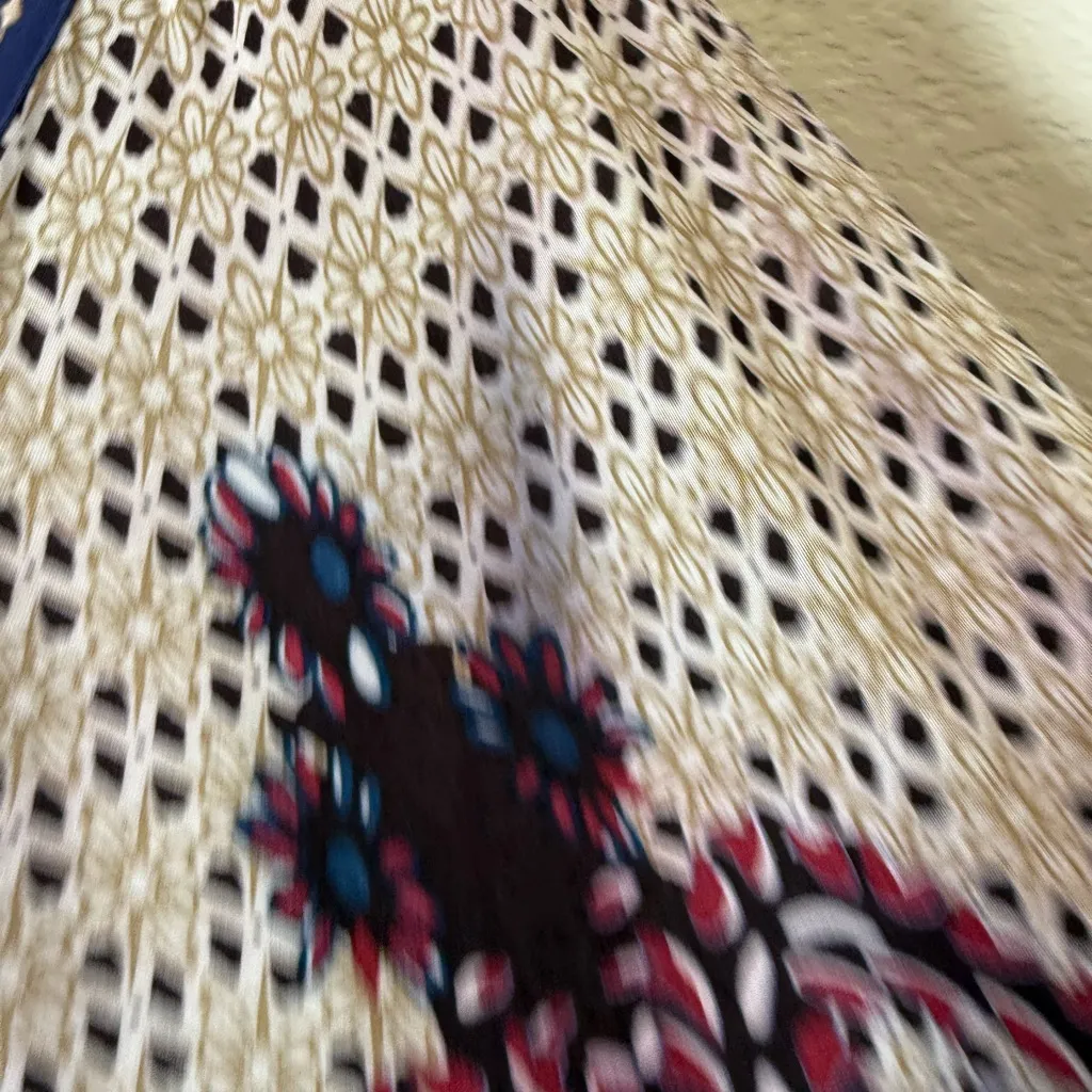 Flying Tomato Vibrant Boho Comfy Open Front Oversized Kimono -‎ Size S/M - Image 3