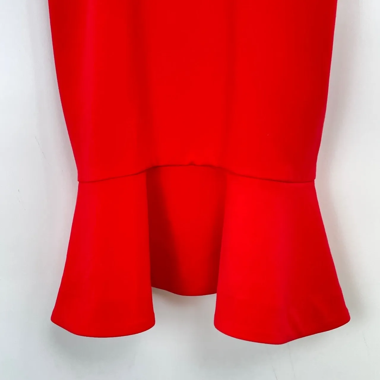 LIKELY Women's Red Serafina Cutout‎ Floral Flared Hem Mini Dress Size 10 - Image 8