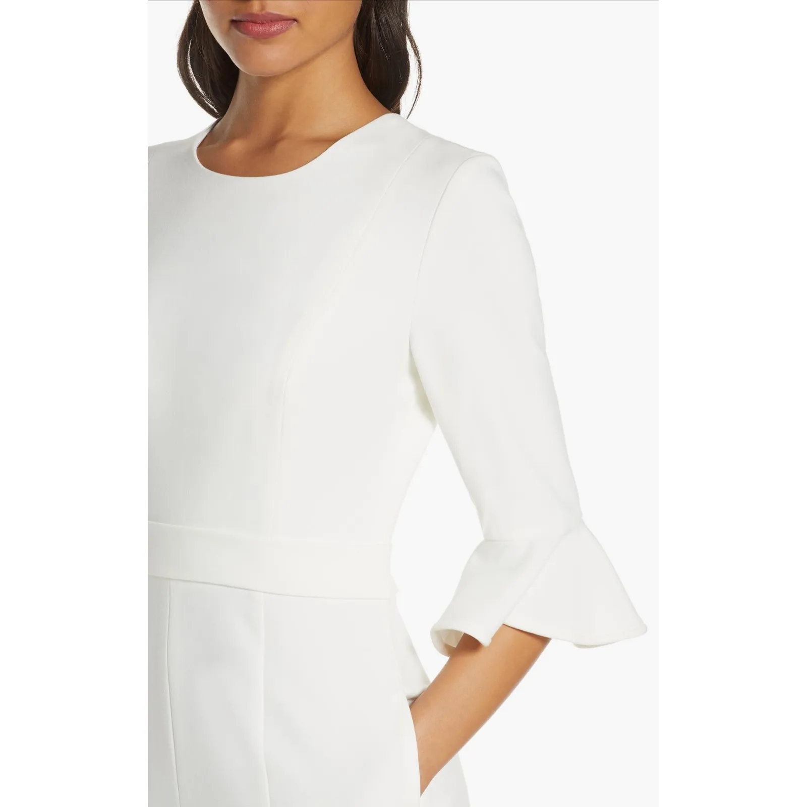 New! Black Halo
Brooklyn Jumpsuit‎ in Porcelain
Sz 2 $460 - Image 8