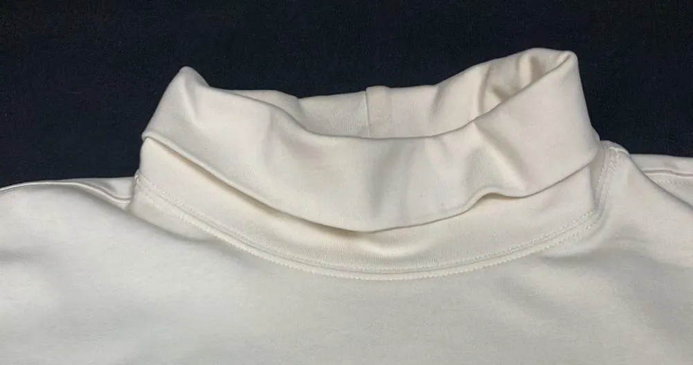 L.L Bean cream long sleeve turtleneck shirt woman’s size xtra large - Image 5