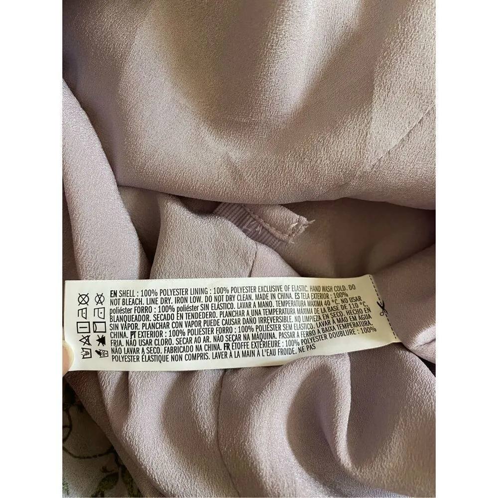 Forever 21 Floral Mini Dress Formal Sundress Flower Ruffles Party - Image 8