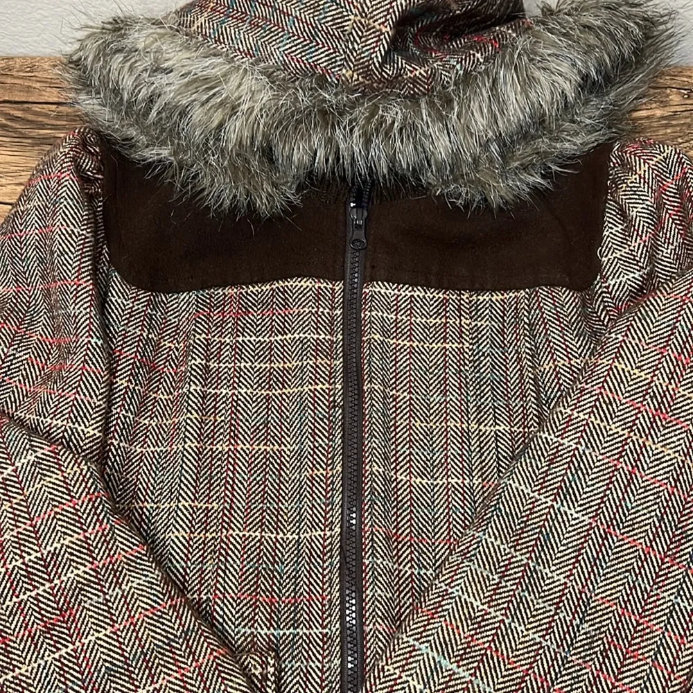 Jack BB Dahota Womens Jacket Brown - Image 5