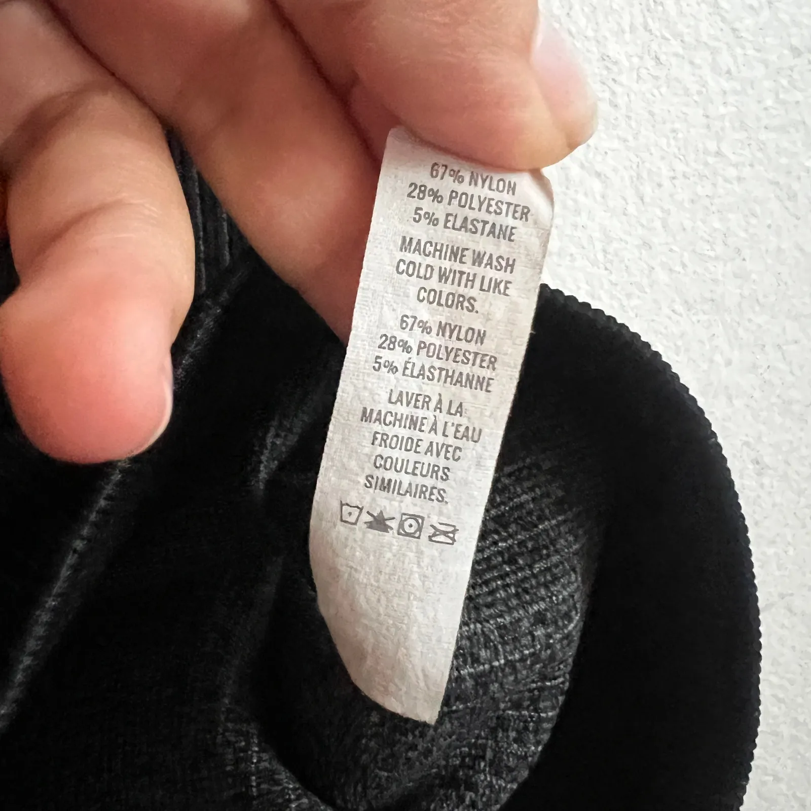 Offline By Aerie Recharge Sports Bra‎ Least Support Black Ribbed Medium - Image 5