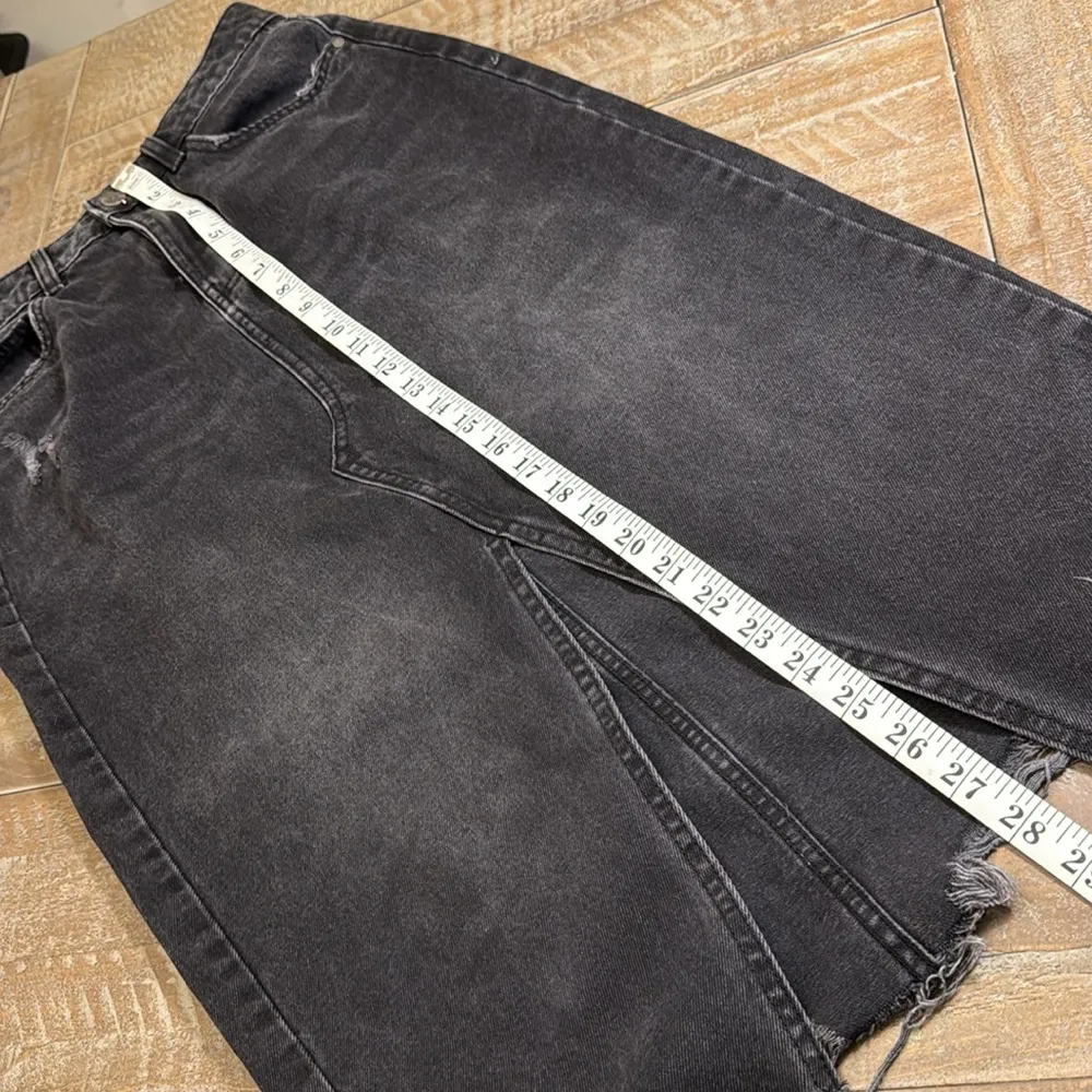 ZARA denim maxi  skirt gray/black size S - Image 3