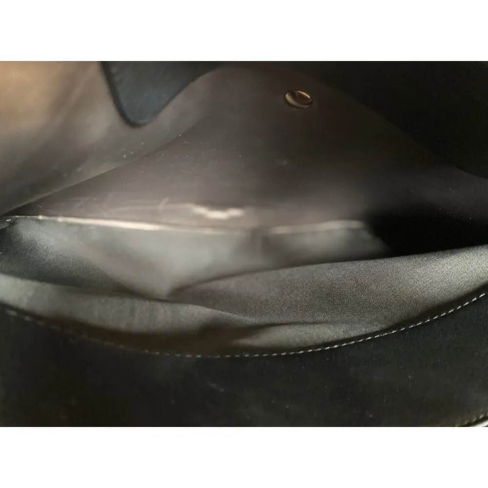 Luella Grey London Structured Tote Modern Gold Accent Old Money Quiet Luxury Black - Image 8