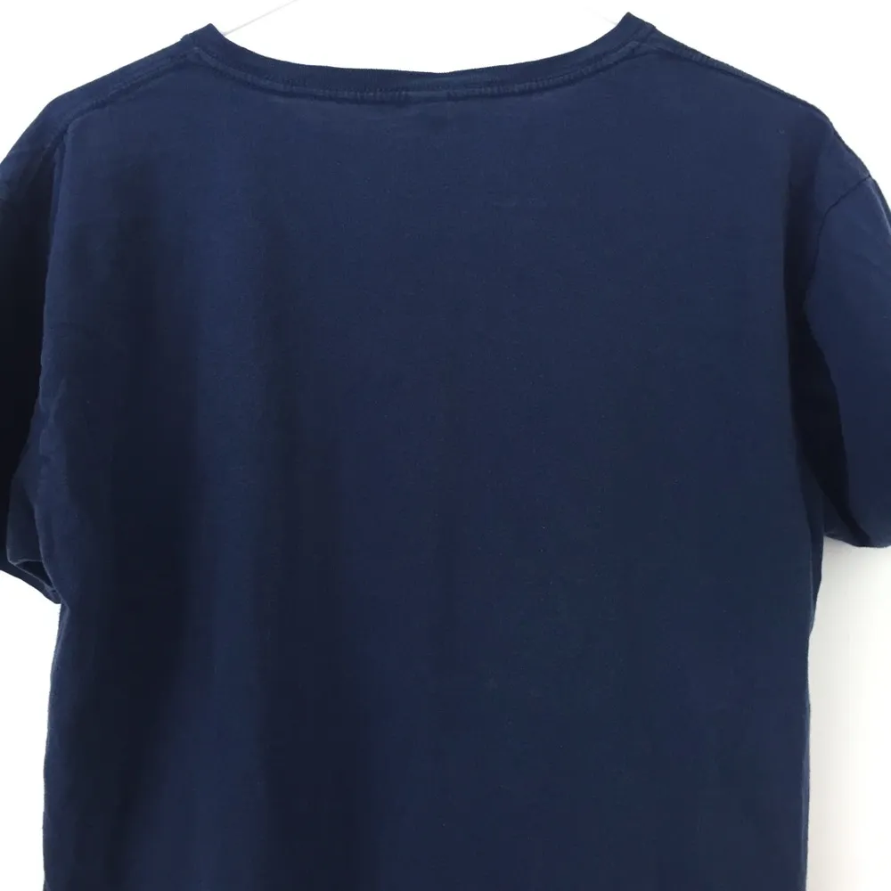 Graphic Tee Short Sleeve Blue Unisex - Image 3