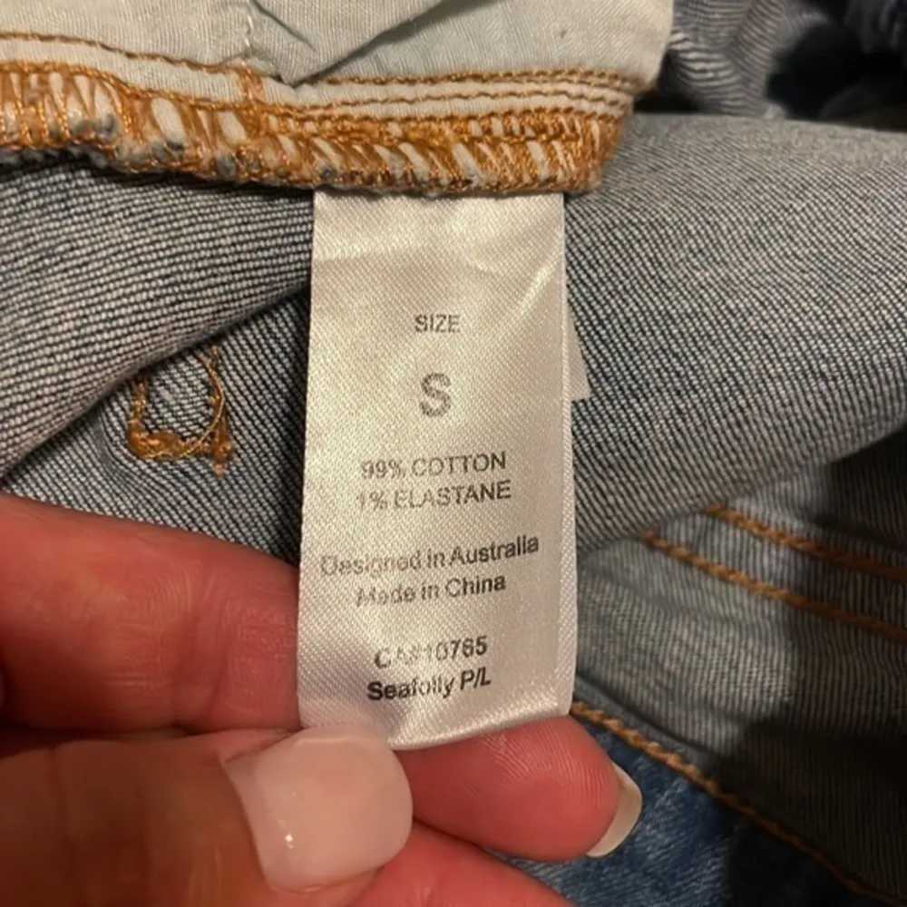 Seafolly Australia Denim Cur Off Shorts - Image 4