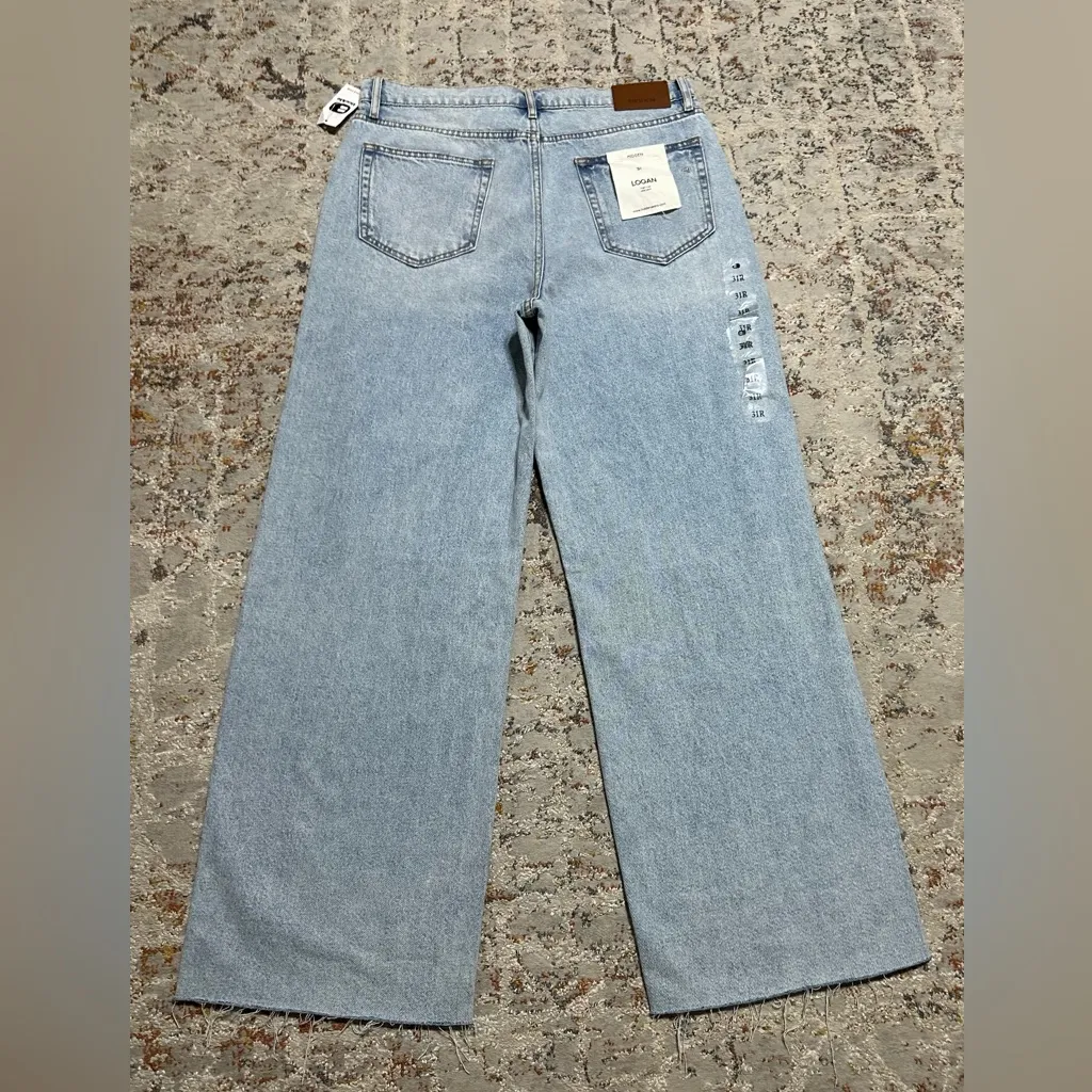 HIDDEN LOS ANGELES High Rise Dad Jeans size 31 NEW - Image 11