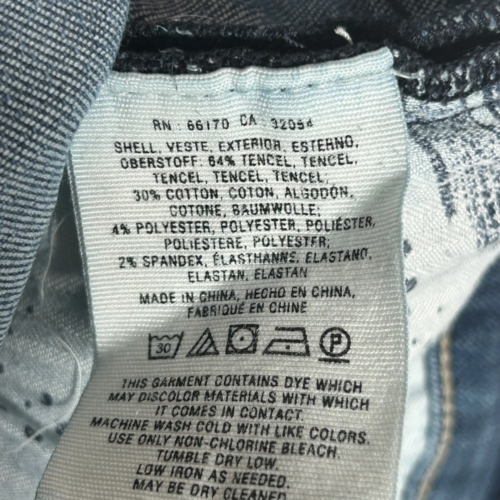 Pilcro and the Letterpress Skinny Jeans Medium Wash Frayed Hem Women Size 28 - Image 5