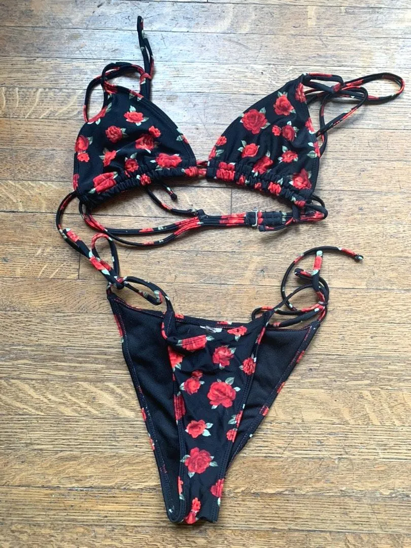 Forever 21 Rose String Bikini - Image 2