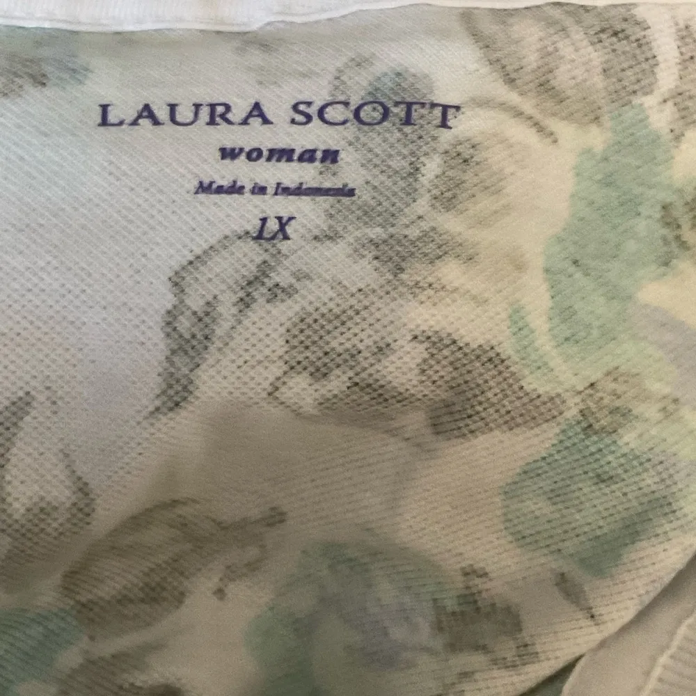 Floral Polo Shirt by LAURA SCOTT - Image 4