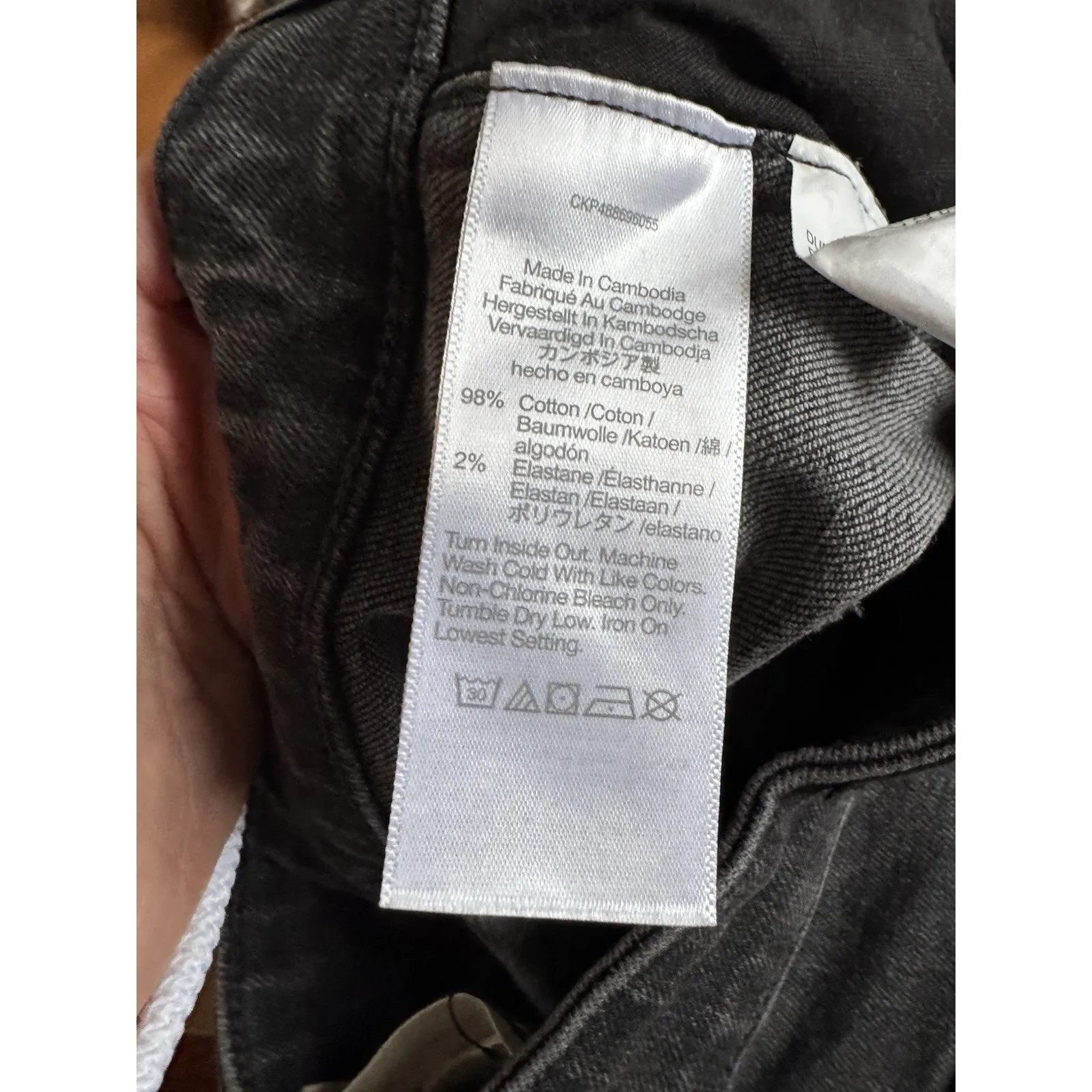 NWT Madewell Curvy Stovepipe Jeans Armand Wash Black Slim Fit Mid Rise Size 26 - Image 11