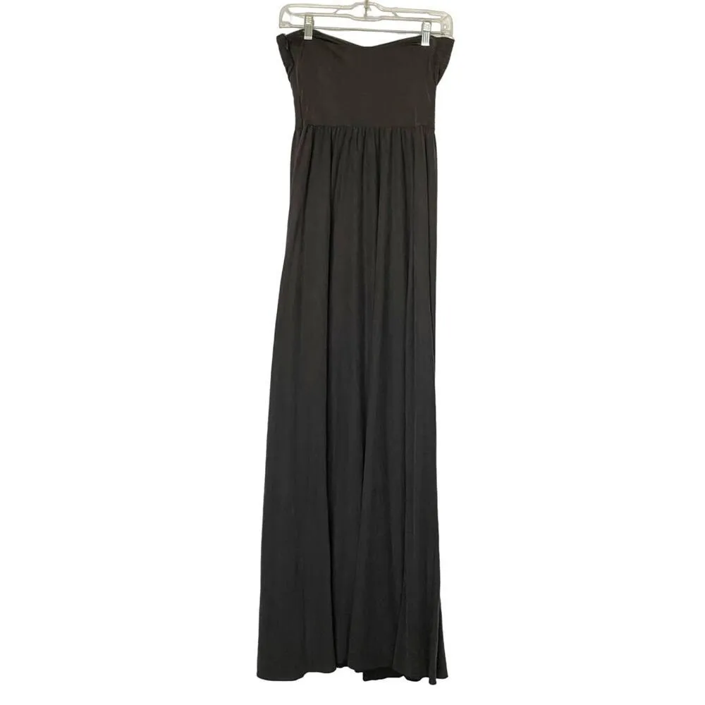 Urban‎ Outfitters Kimchi Blue Small Gray Strapless Gretchen Maxi Dress - S - Image 10