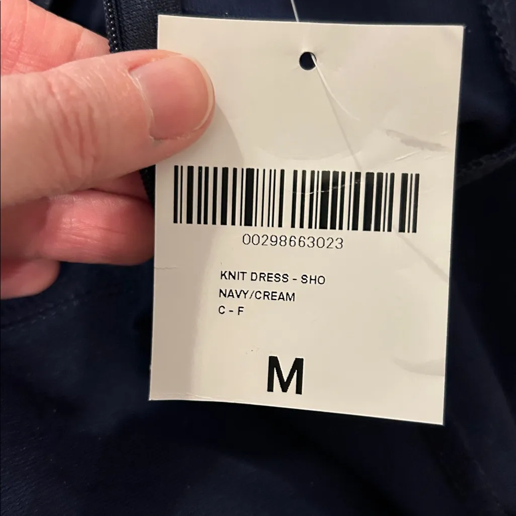 NWT Forever 21 Navy Pinstripe Mini Dress - Image 4