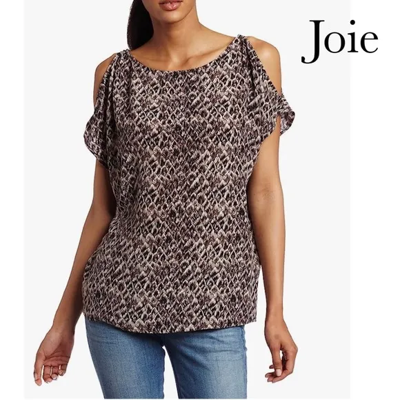 Joie Meadow paisley print silk blouse - Image 2