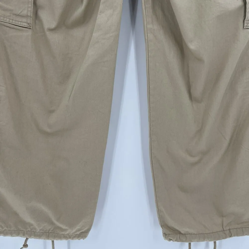 Levi's 94 Baggy Cargo Utility Pants Tan Khaki High Rise Women’s Size 26 W26 L30‎ - Image 7