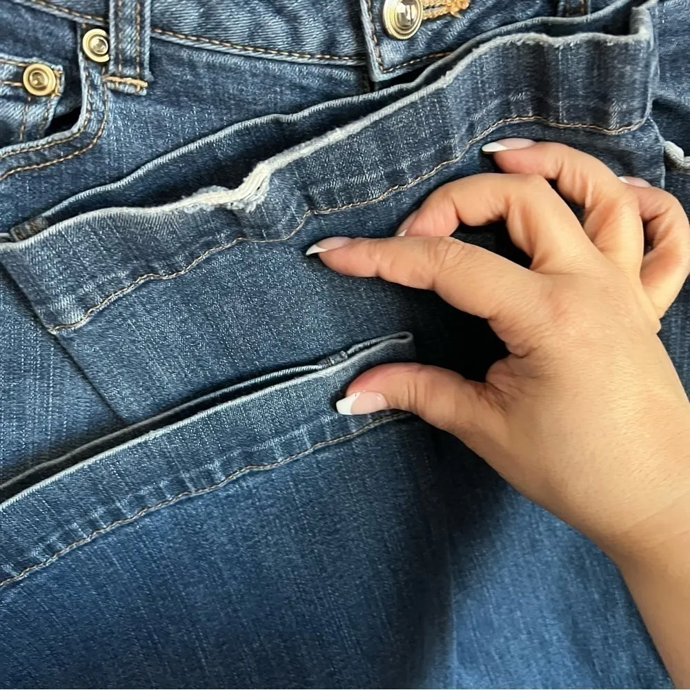 Cache Vintage Flare Denim Jeans - Image 10