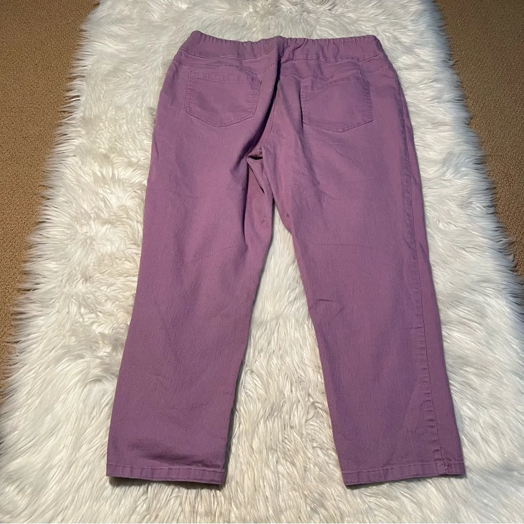 Vintage Blair Pull On Jegging Pant Purple 22WM - Image 5