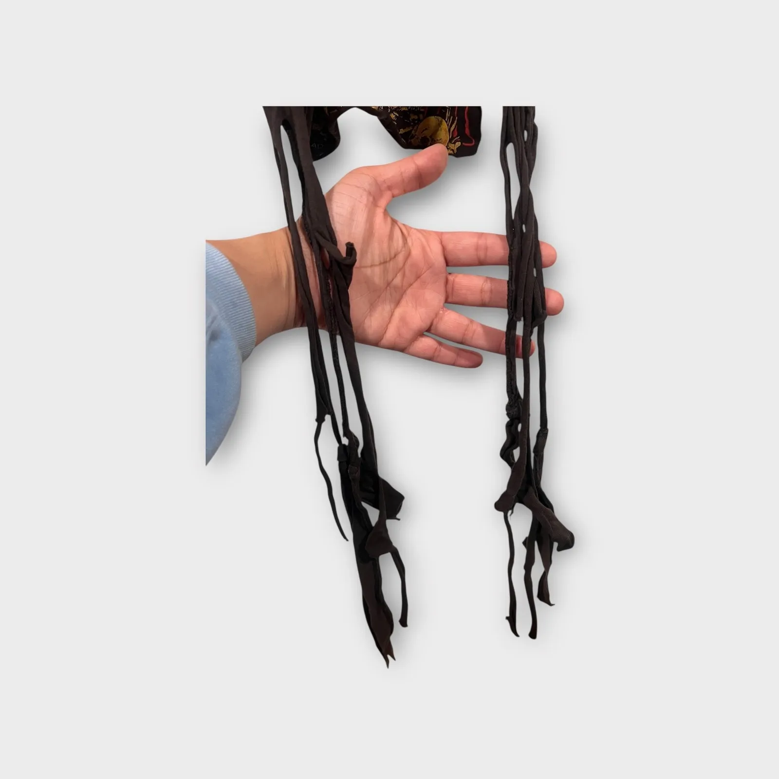 Women’s Metallica Band Thrashed Skeevless T-Shirt Black Small - Image 5