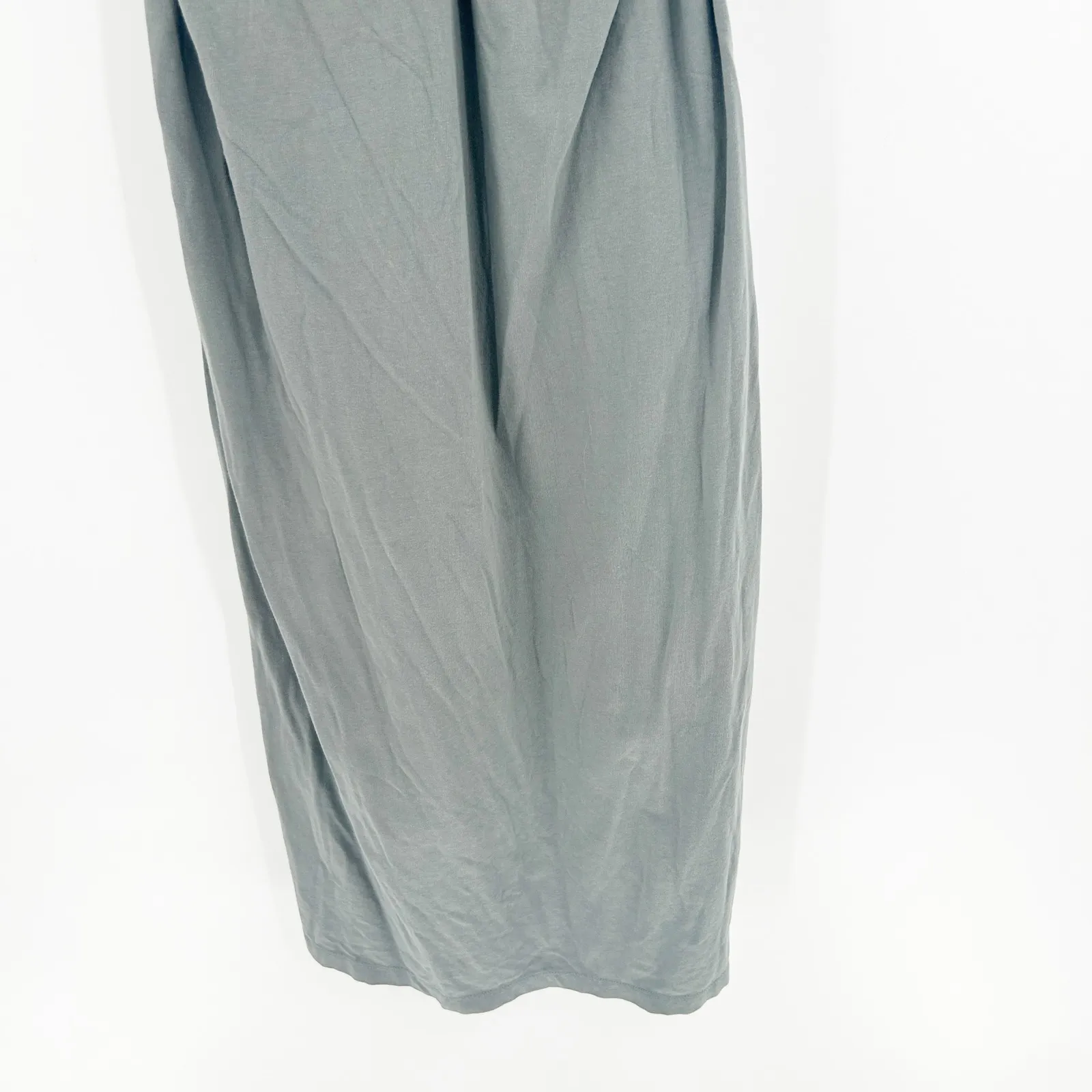 Modern Citizen Womens Fei Organic Cotton Blend Tie Front Midi Dress Size L - Image 4