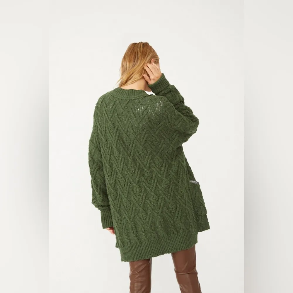 Free people Montana Cable Cardigan - Image 7