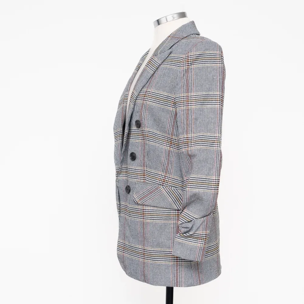 Veronica Beard Miller Plaid Dickey Jacket - Image 9