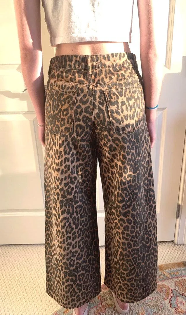 ZARA Cheetah Jeans - Image 2