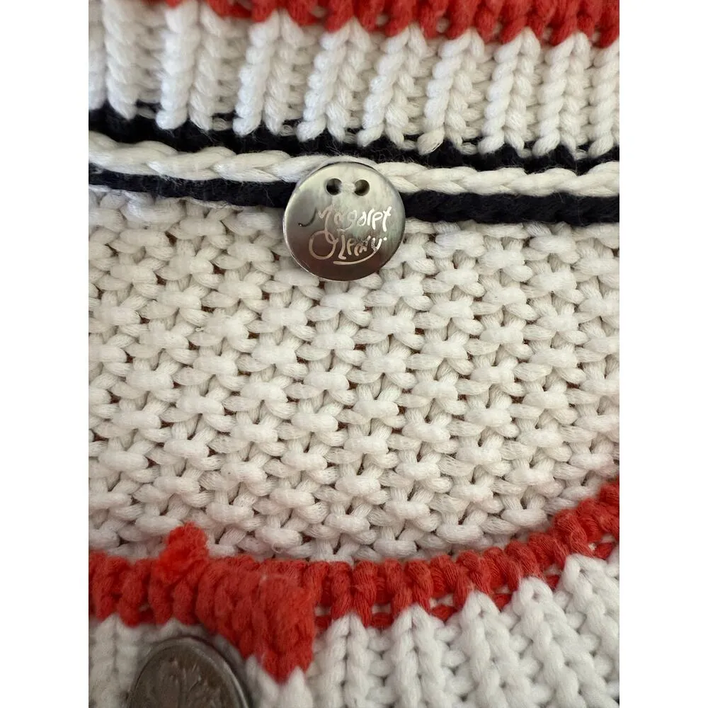 Margaret O'Leary Jordan Cotton Blend Cardigan Size Small - Image 8