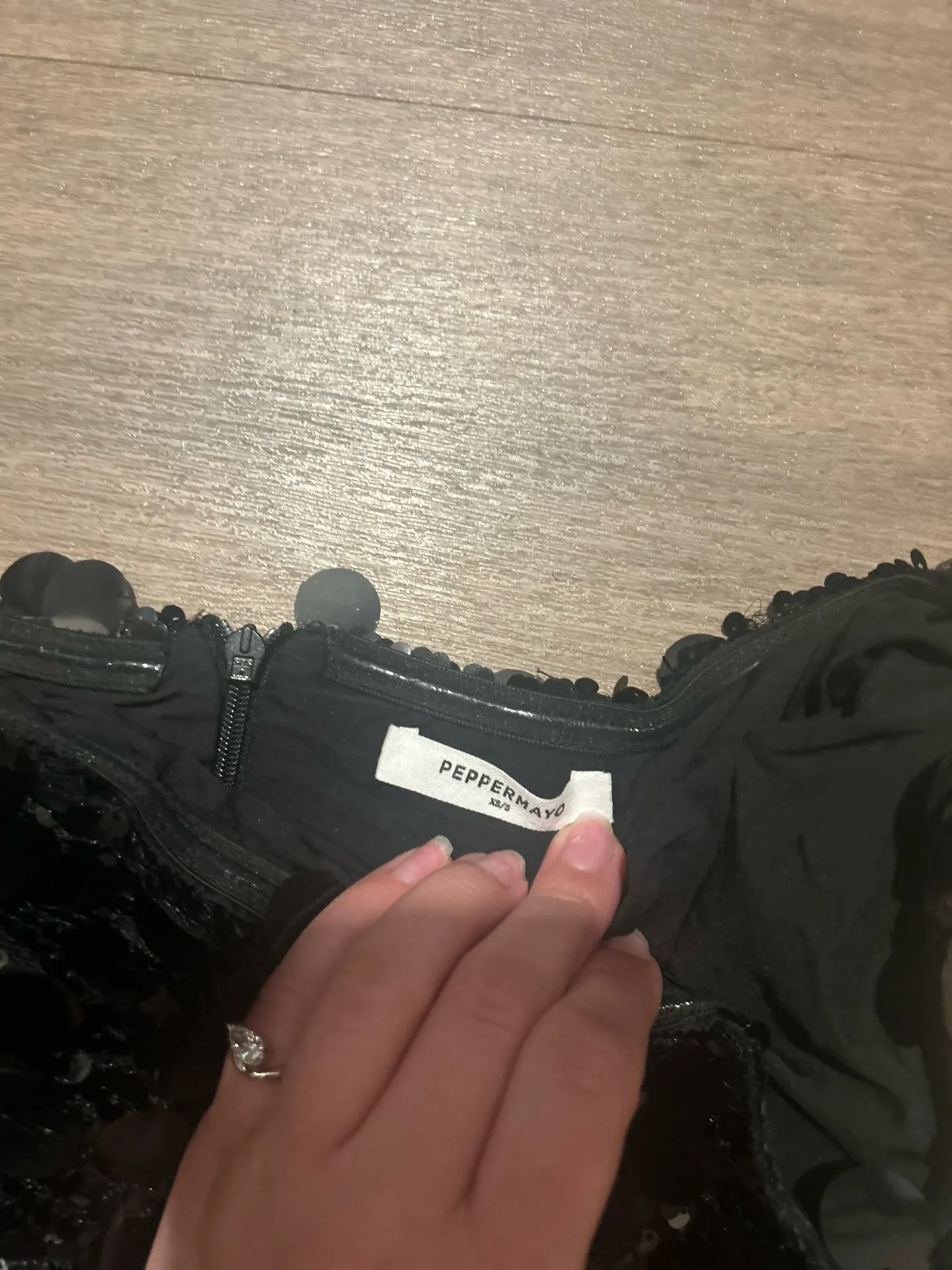 Peppermayo Mini Dress Strapless - Image 3