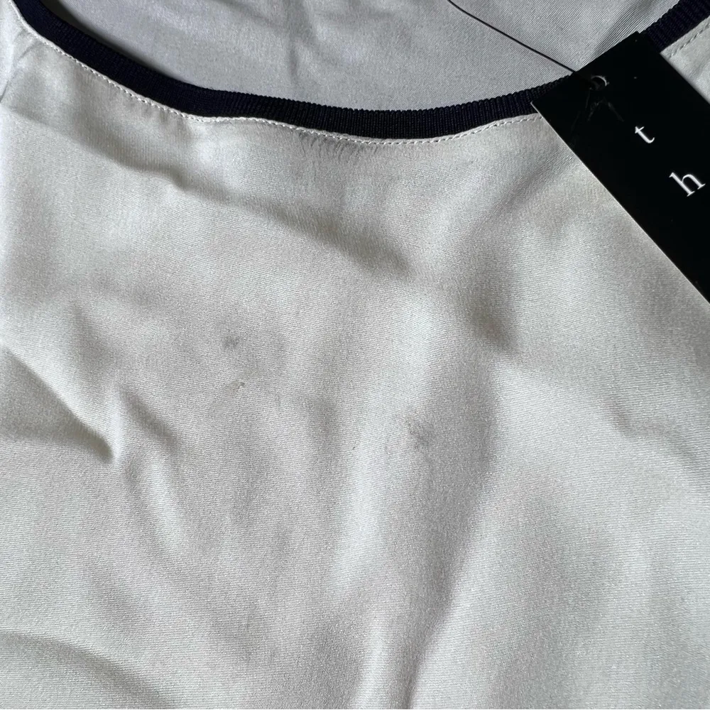 Theory Delpy S Georgette White Silk Blouse - Image 14