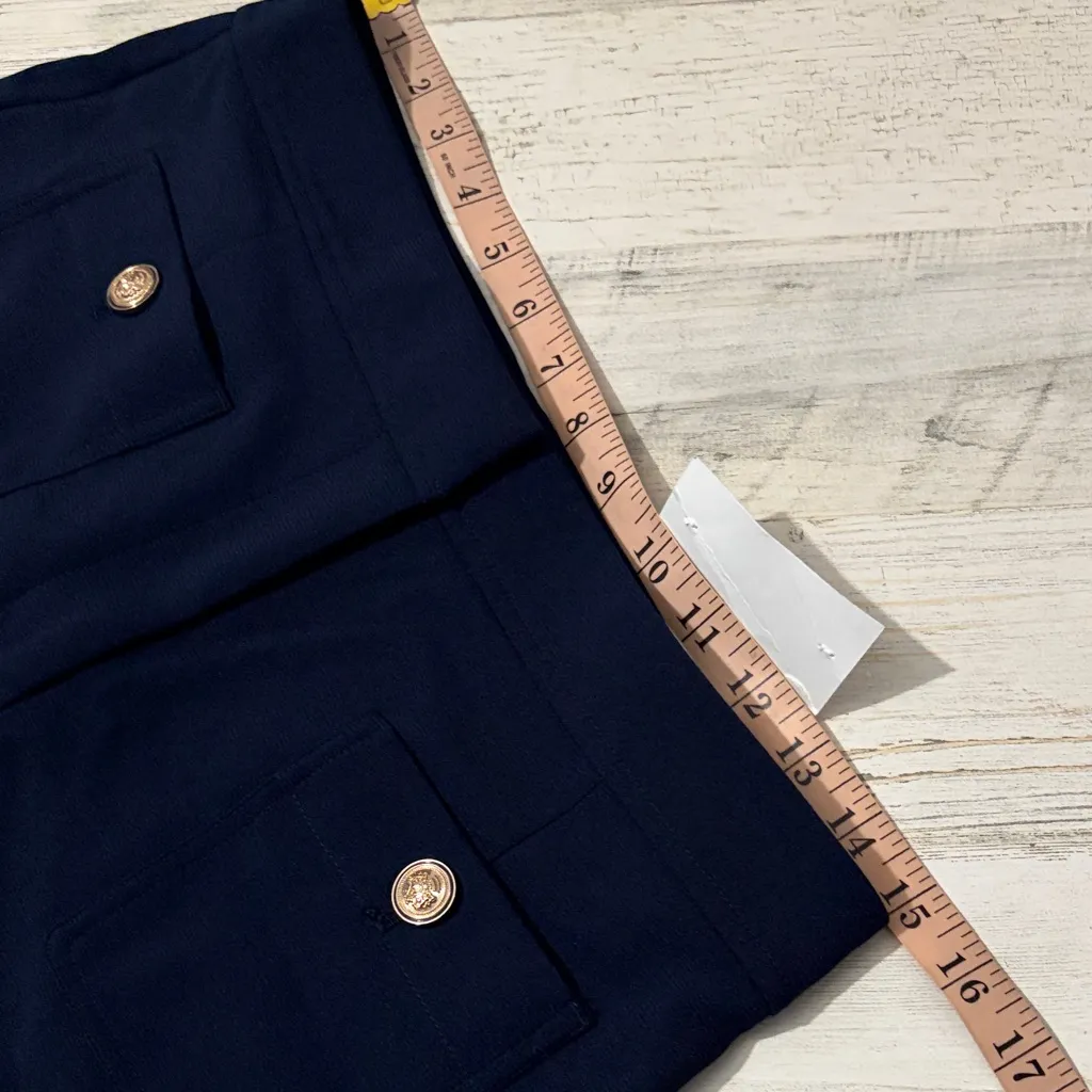 Ann Taylor Factory Navy Boot Cut Pants Size 6 NWT - Image 7