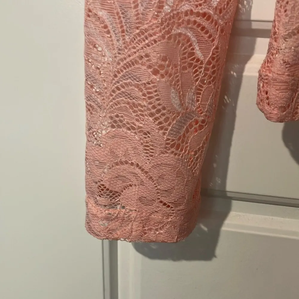 Elegant Lace Pink Top NWOT Size undefined - Image 5