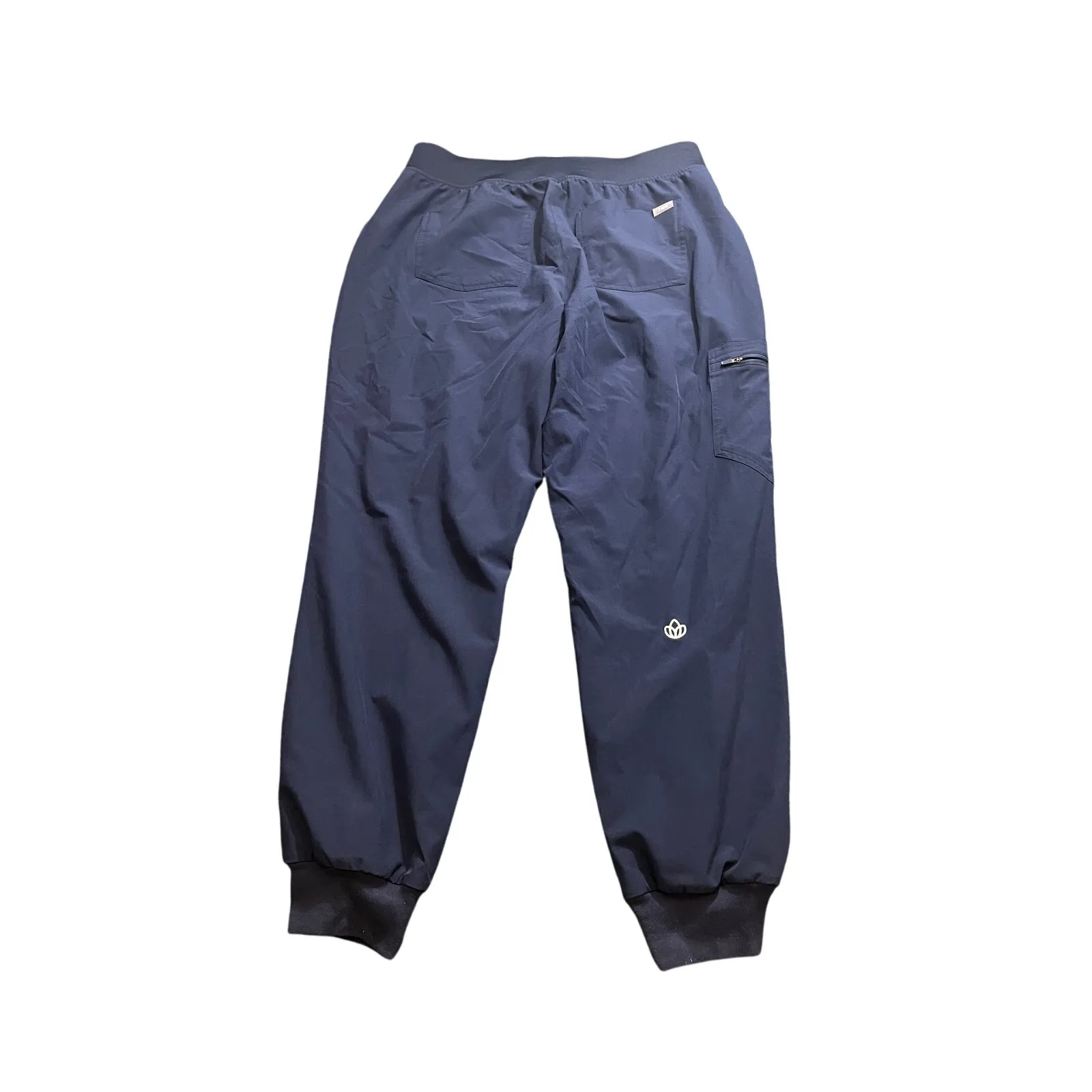 FIGS Zamora FreeX Lined Jogger Scrub Pants Blue Women’s Large W23SW2008 - Image 5