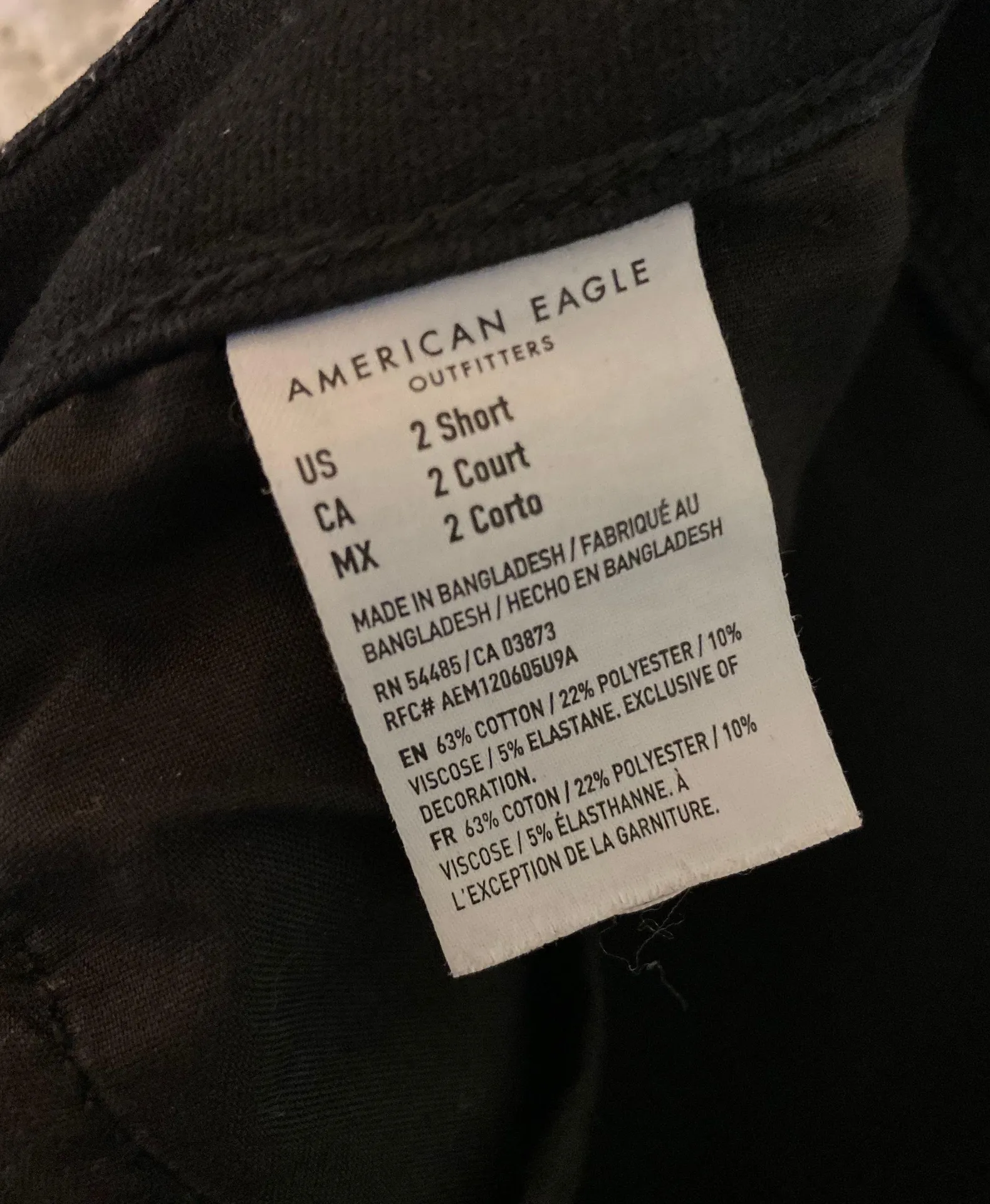 American Eagle AE Black Jeans  - Image 8