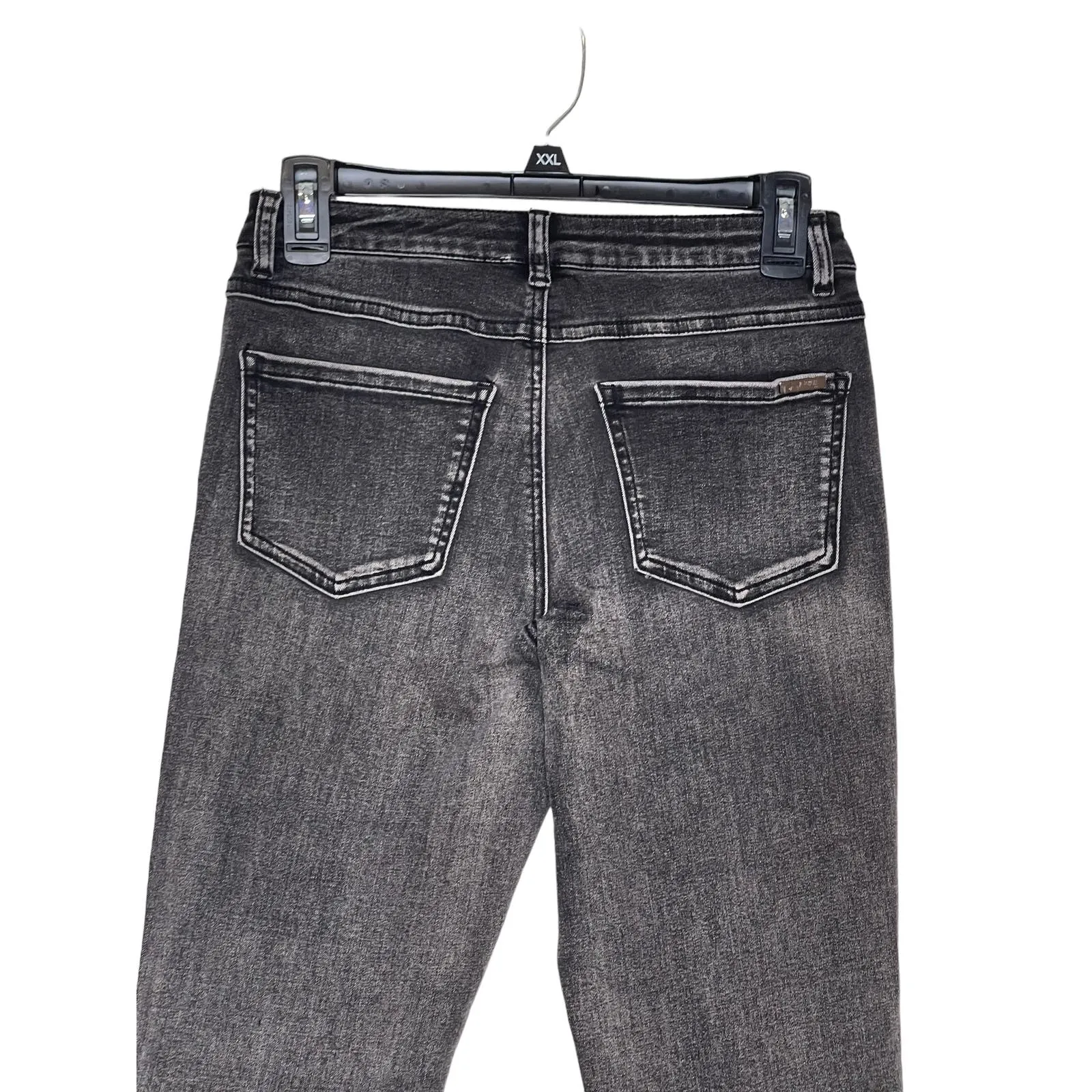 Joseph Ribkoff  Women's Jeans Stretch‎ Rhinestone Stud Snake Distressed Denim 2 - Image 7