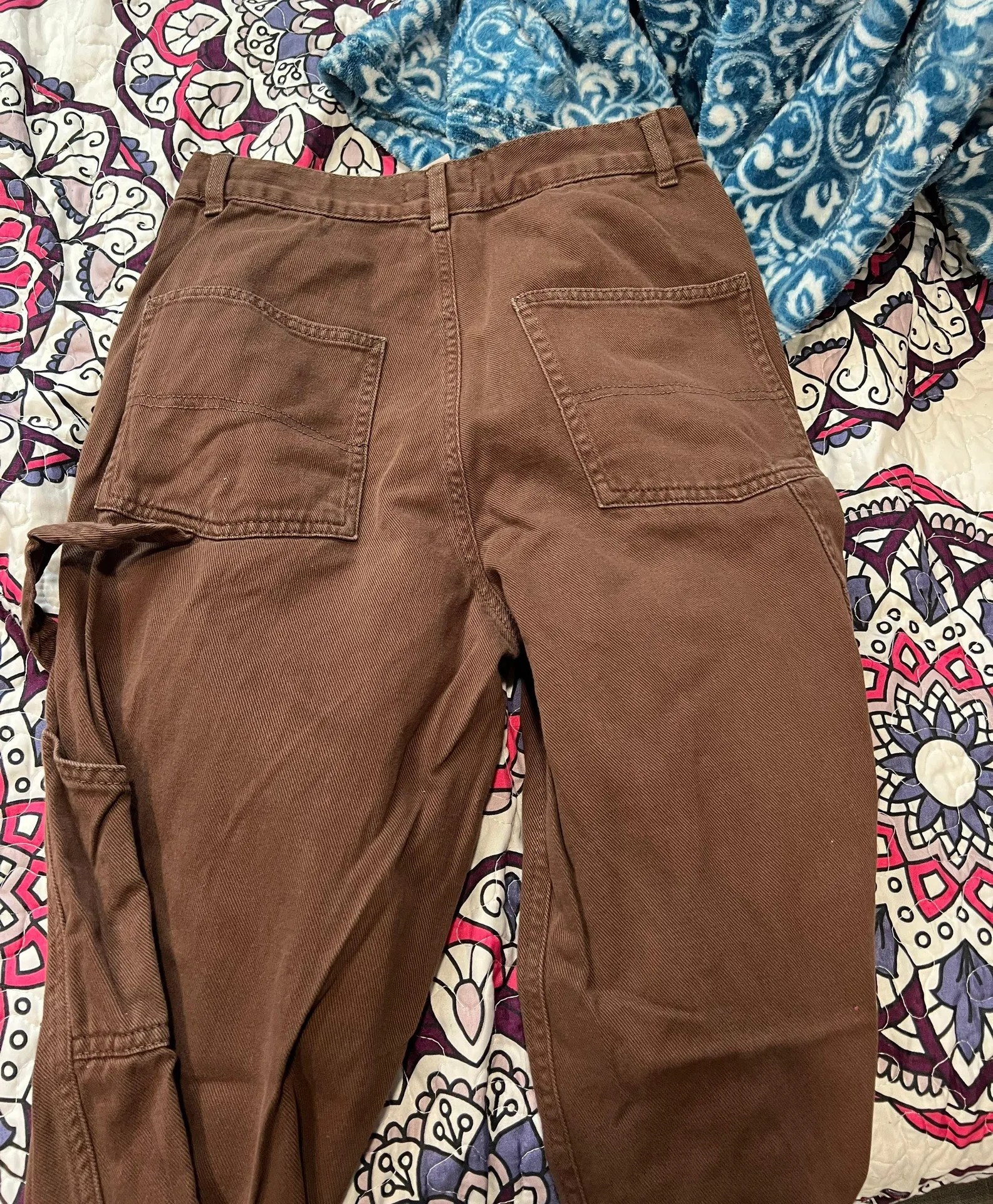 Garage Brown Cargo Pants - Image 3