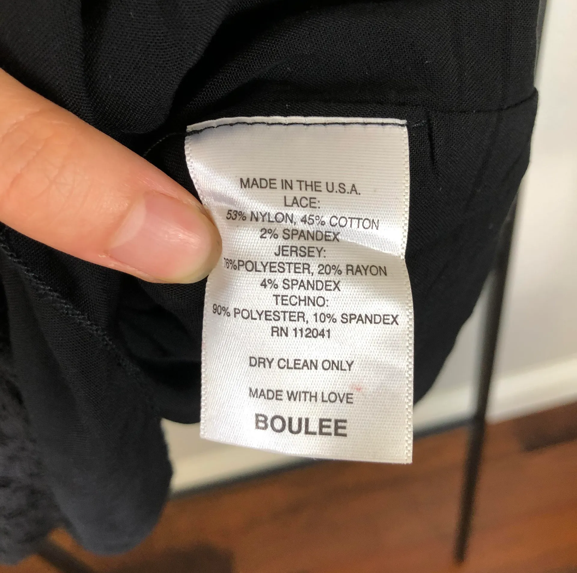 Boulee Audrey Black Lace Dress - Image 9