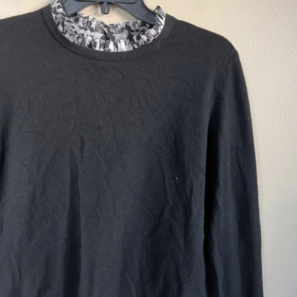 Vila Milano medium black long sleeve top - Image 2