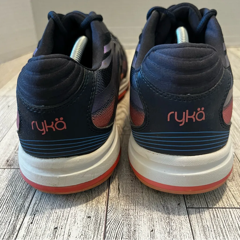 Ryka Womens Devotion Plus 3 Navy Pink Blazer 9 WIDE Comfort Athleisure - Image 4