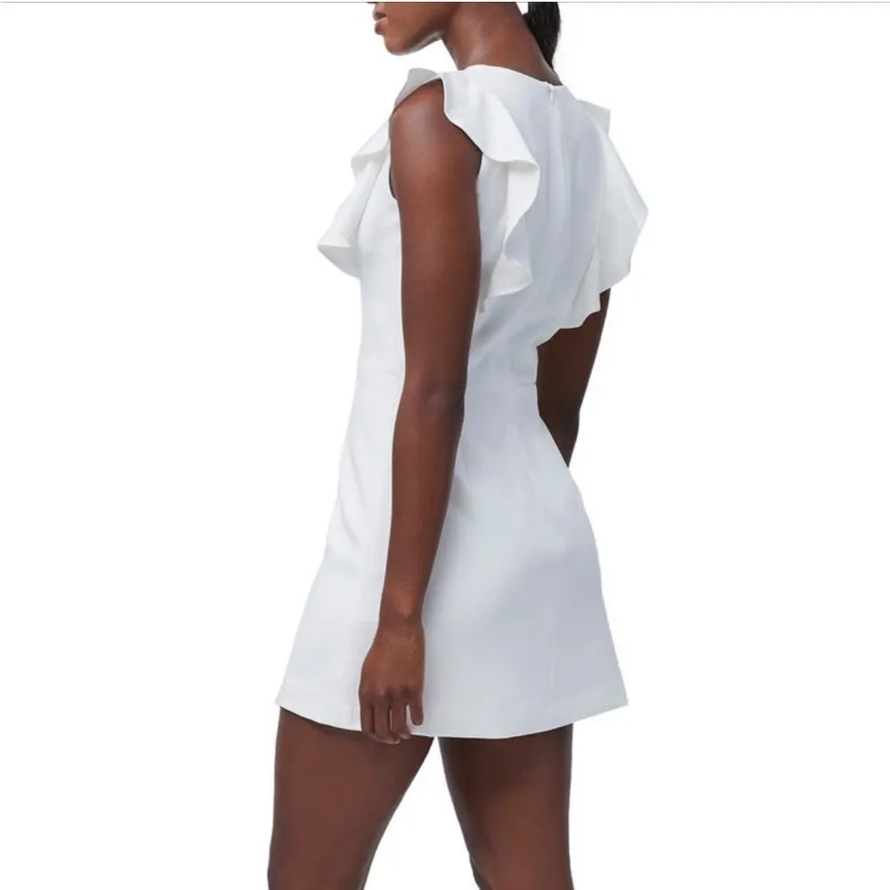 French Connection Whisper Ruffle minidress - Image 2