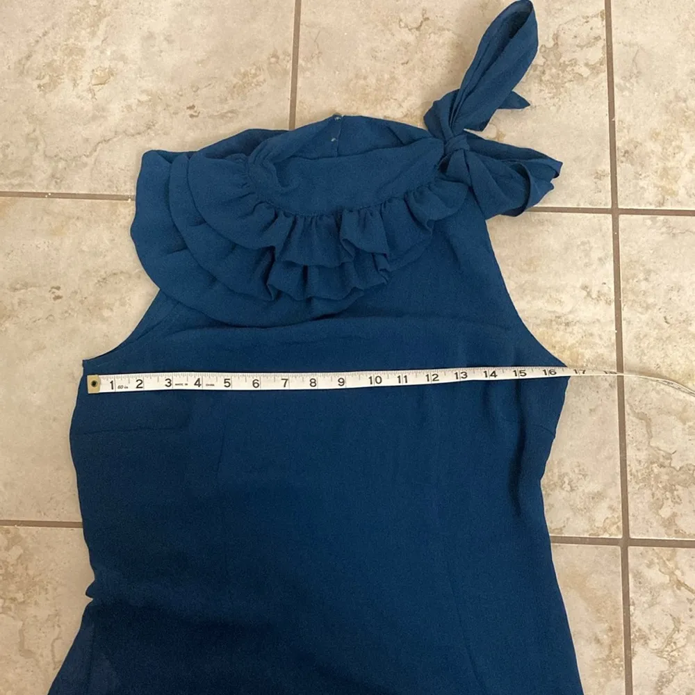 Y2K Espirit Ruffle Bow Neck Sleeveless Blouse - Image 9