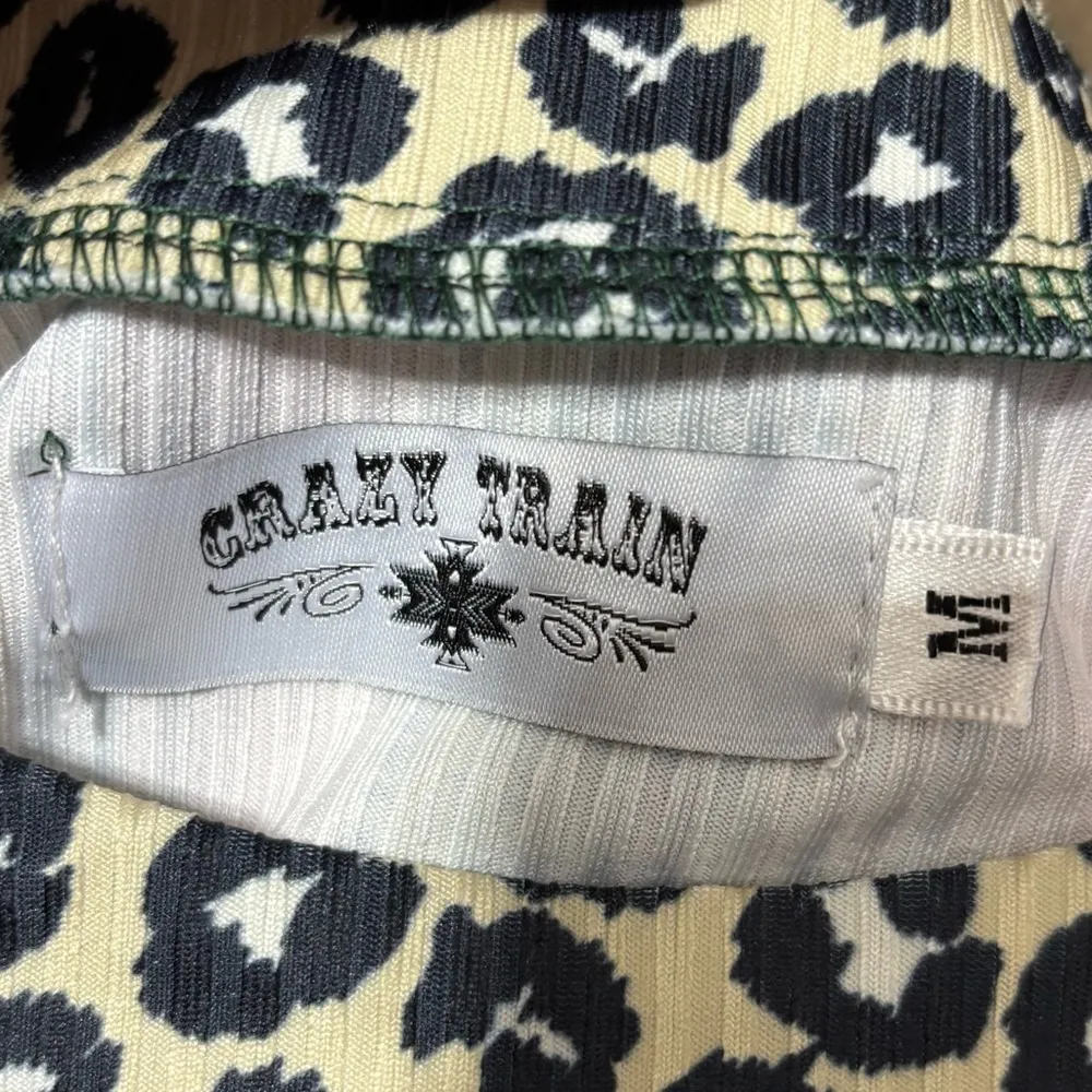 Crazy Train Multicolor Striped Sleeveless Dress w/Fringe size med 36” L 19” p2p - Image 8