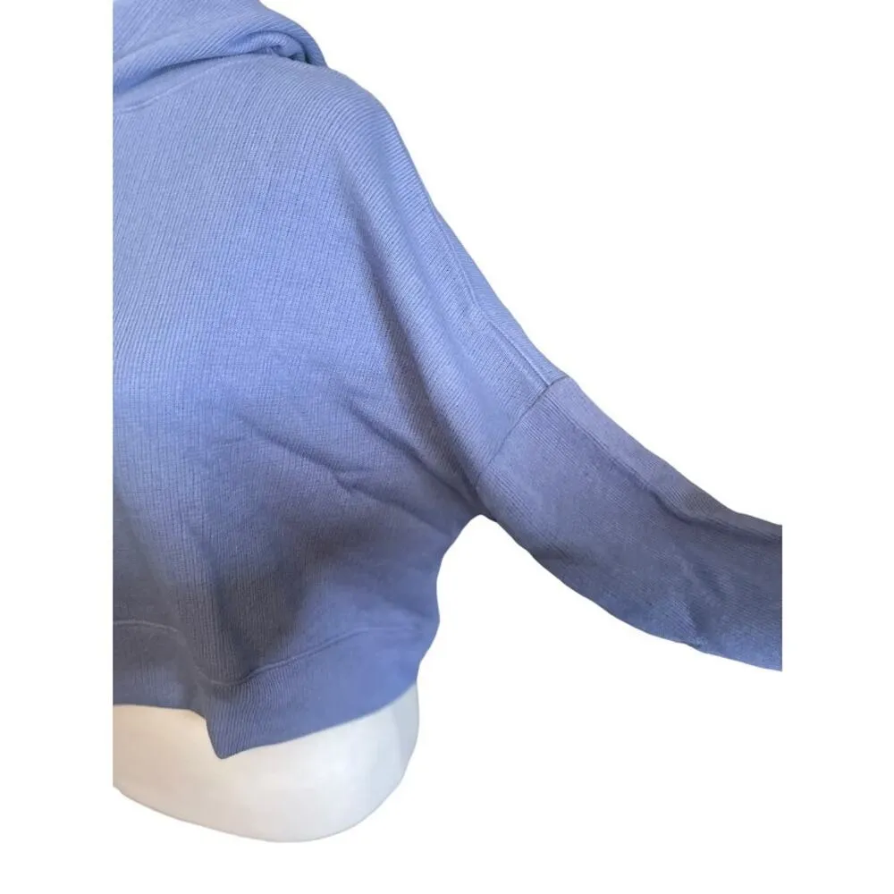 Wildfox Trenton Lavender Crop Hoodie Size Medium NWT - Image 5