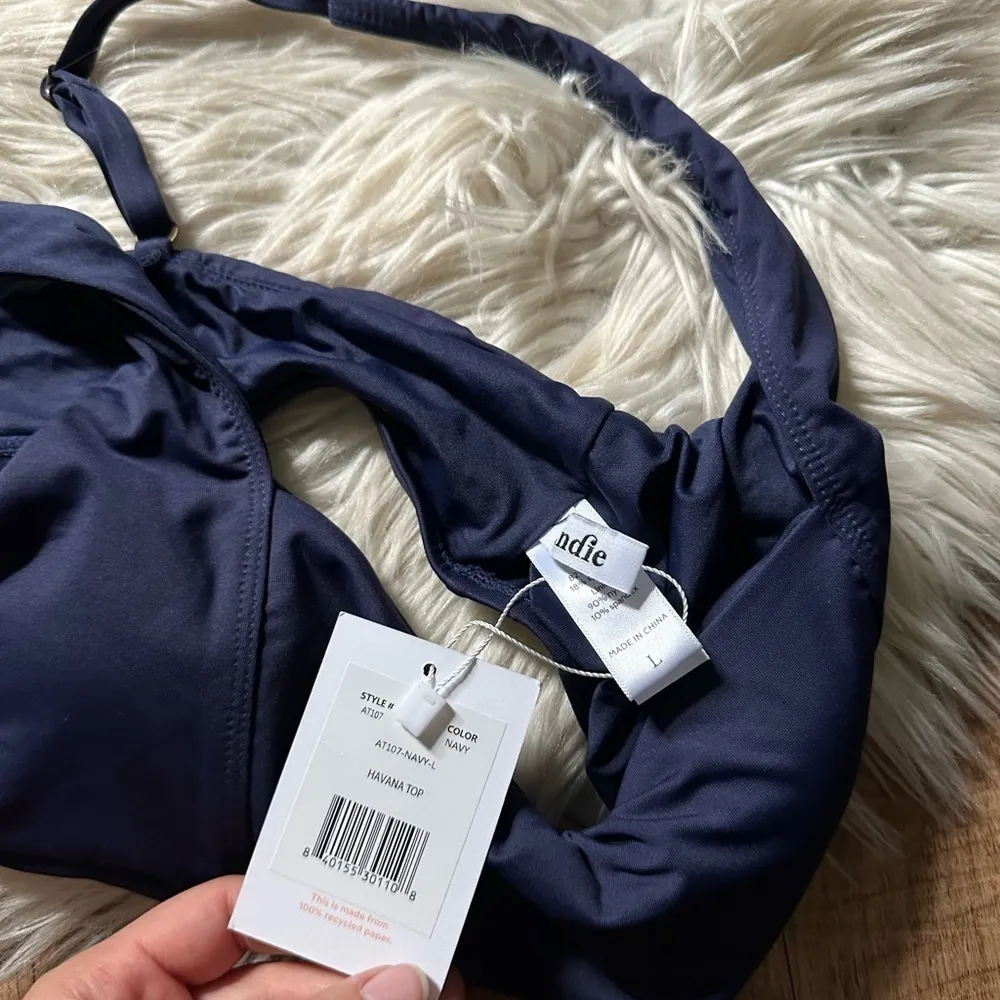 ANDIE The Havana Top Navy Blue - Image 5