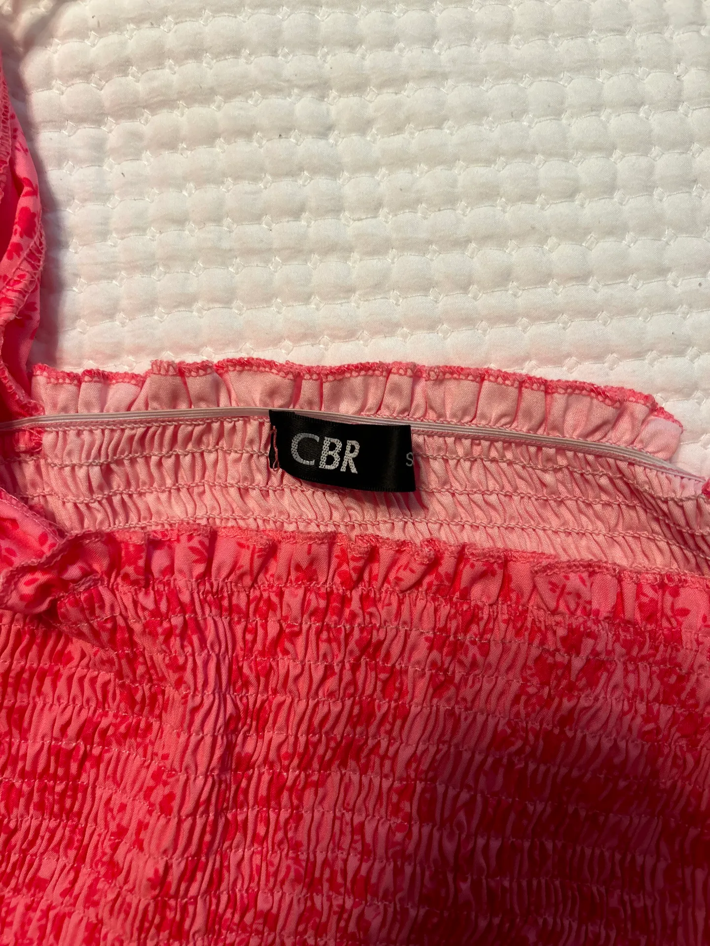 Boutique Smocked Floral Dress Multi - Image 3